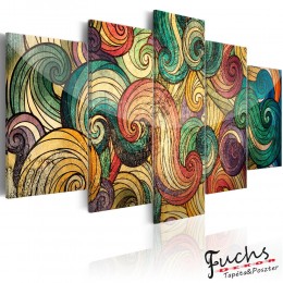 ArtGeist sp. z o o. Kép - Colourful Waves