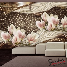 ArtGeist sp. z o o. Fotótapéta - Pearls and Magnolias