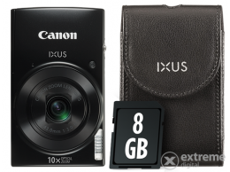 Canon Ixus 190 fényképezőgép Essential kit, fekete