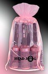 Head Jog Pink / Rózsaszín Körkefe Szett