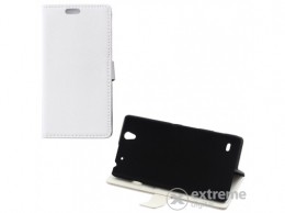 GIGAPACK álló bőr tok Sony Xperia C4 (E5303) készülékhez, fehér