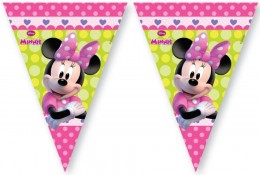 Minnie Disney zászlófüzér hello 2,3m