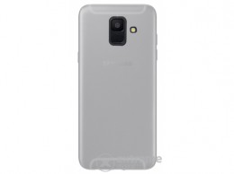GIGAPACK telefonvédő gumi/szilikon tok Samsung Galaxy A6 (2018) SM-A600F készülékhez, átlátszó