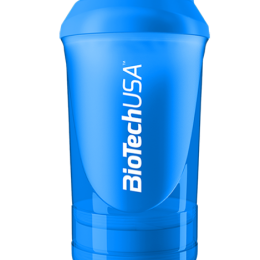 BioTechUSA Wave+ Shaker 600ml (+200ml+150ml) - Kék