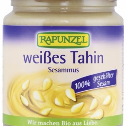 Rapunzel bio Szezámkrém fehér 100%-os, vegán, 250 g