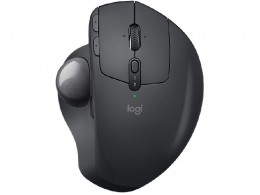 Logitech MX Ergo Trackball optikai vezeték nélküli fekete egér és hanyattegér (910-005179)