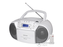 SENCOR SPT 3907 W Hordozható Bluetooth CD-s rádió MP3/SD/USB/AUX