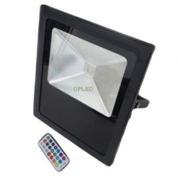 Optonica LED REFLEKTOR / 30W / fekete / RGB / FL5212