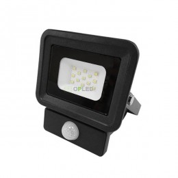 Optonica SMD2 LED REFLEKTOR / mozgásérzékelős / 10W / Fekete / Hideg fehér / FL5853