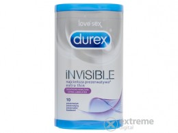 DUREX Invisible Lubricated óvszer, 10db
