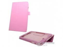 GIGAPACK álló bőr tok LG G Pad (8") készülékhez, rózsaszín