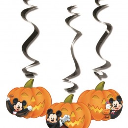 Mickey Disney Halloween Szalag dekoráció 3 db-os szett