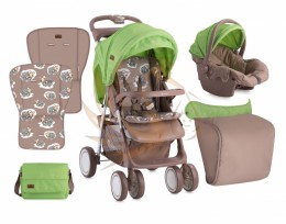 LORELLI Foxy SET sport babakocsi - Beige&amp;Green Lambs 2017