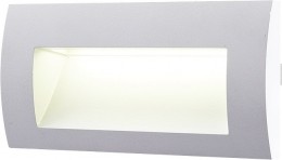 Greenlux LED WALL20 Kültéri beépíthető LED Lámpa Szürke 3W 3000K