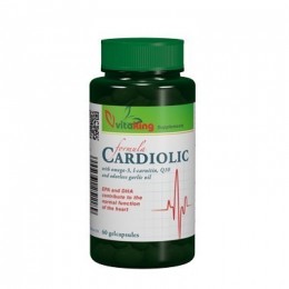 Vitaking Cardiolic Formula (Q10+Omega-3+L-Carnitin+Fokhagyma) 60 db