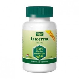 Zöldvér Lucerna 100% tabletta 150db