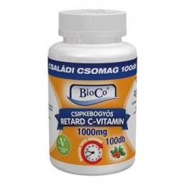 BioCo Csipkebogyó C-Vitamin Retard 1000mg Családi 100db