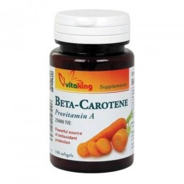 Vitaking Bétakarotin gélkapszula 100db