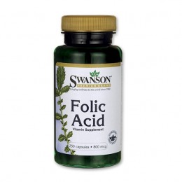 SWANSON FOLIC ACID (FOLSAV) KAPSZULA, 250 db