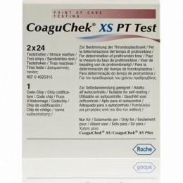 CoaguChek XS PT Tesztcsík (INR tesztcsík) 2×24