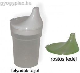 Betegitató pohár híg és sűrű folyadék fejjel RTL2010