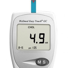 Wellmed Easy Touch ET GC Vércukor- és koleszterin mérő készülék