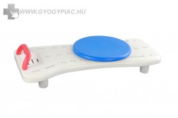 Fürdőkád pad forgó koronggal 76 x 35 cm kifordítható fürdőkád ülőke 150 kg-ig
