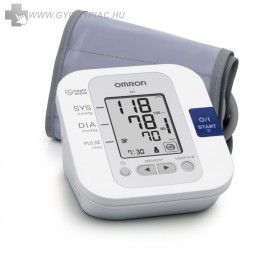 Omron M3 IntelliSense felkaros vérnyomásmérő könnyen rögzíthető mandzsettával (22-42 cm) 3 év garanciával