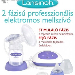 LANSINOH ELEKTROMOS DUPLA MELLSZIVO 2 in 1 szett