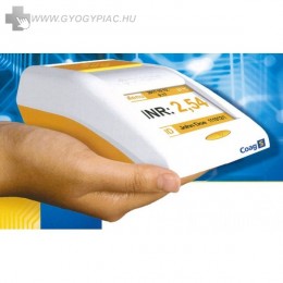 COAG S PROTROMBIN - INR mérő /MEGHATÁROZÓ / COAGULOMÉTER 25 db tesztcsíkkal