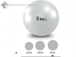 FIT-BALL gyöngyház torna vagy ülőlabda a gerinckímélő üléshez, tartásjavításhoz 55 cm