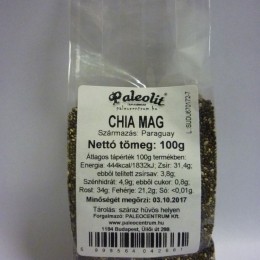 Paleolit Chia mag fekete 100g