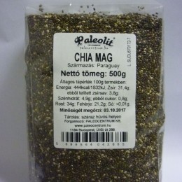 Paleolit Chia mag fekete 500g