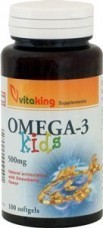 Vitaking Omega-3 Kids 500mg (100) lágykap
