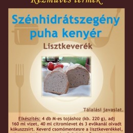 Paleolit Éléskamra Szénhidrátszegény kenyér 190g Éléskamra