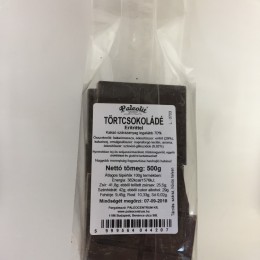 Paleolit Étcsokoládé (tört) eritrittel 500g