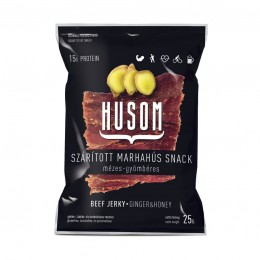 Husom Beef Jerky mézes-gyömbéres 25g