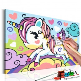 ArtGeist sp. z o o. Kifestő - Colourful Unicorn