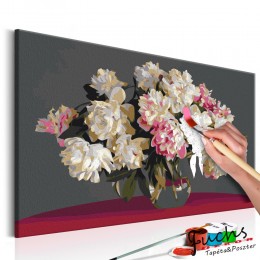 ArtGeist sp. z o o. Kifestő - White Flowers In A Vase