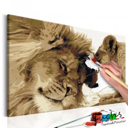ArtGeist sp. z o o. Kifestő - Lions In Love