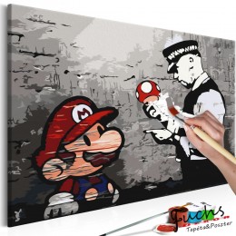 ArtGeist sp. z o o. Kifestő - Mario (Banksy)