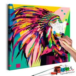 ArtGeist sp. z o o. Kifestő - Native American (Plume)