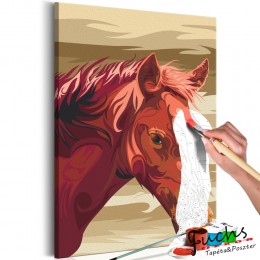 ArtGeist sp. z o o. Kifestő - Brown Horse