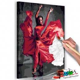 ArtGeist sp. z o o. Kifestő - Red Dress