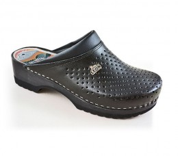 Leon Comfortstep Leon Comfortstep B2 fekete női bőr papucs 36-41