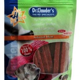 DR.CLAUDERS BEST CHOICE Dr.Clauders Kutya jutalomfalat Premium Bárány Filé Csíkok 80G