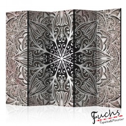 ArtGeist sp. z o o. Paraván - Feathers (Pink) II [Room Dividers]