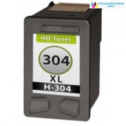 Utángyártott HP 304XL N9K08AE tintapatron fekete
