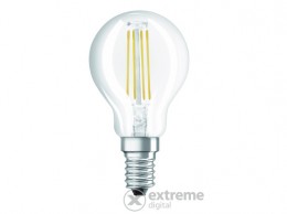 Ledvance Osram Star átlátszó üveg búra/4W/470lm/2700K/E14 LED kisgömb izzó