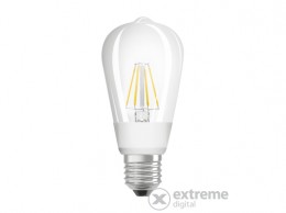 Ledvance Osram Star+ GLOWdim átlátszó üveg búra/7W/806lm/2700K/E27 LED Edison körte izzó